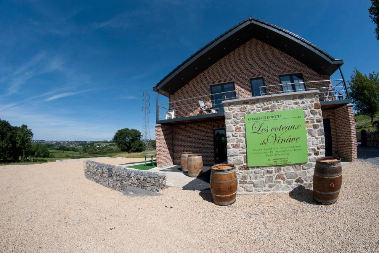 Les Coteaux Du Vinave Bed and Breakfast Herve Buitenkant foto